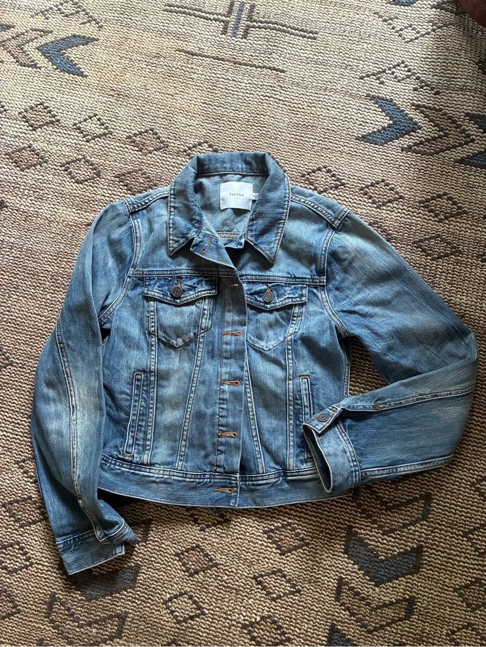Women's Light Blue Denim Trucker Jacket